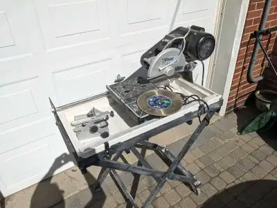 Powerfist 10" Wet Saw with stand, View more