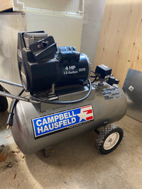 Campbell Haufeld 4 HP Air compressor 