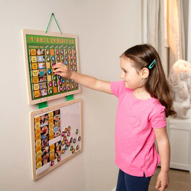 My Magnetic Responsibility Chart by Melissa & Doug in Toys & Games in City of Toronto - Image 3