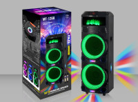 MT1268 Portable Wireless Party Trolley Speakers 12" x 2"