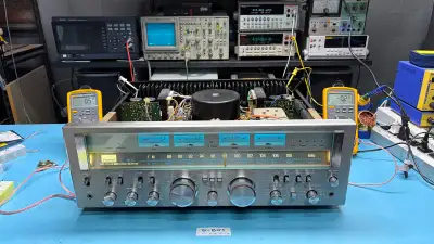 Vintage Amplifier & Receiver Repair Rebuild Restoration, View more
