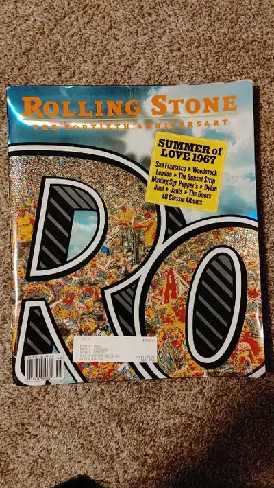 2007 ROLLING STONE Magazine Issue 1030/1031 The Fortieth Anniver, View more