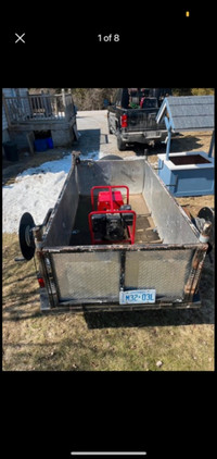 Mobile welding trailer 