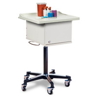 Office Phlebotomy Cart W/Two-Bin Height Adjustment Trolley K6835