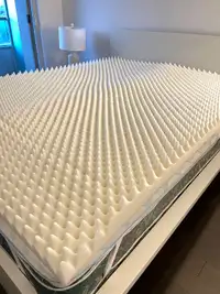 Brand new memory foam mattress topper
