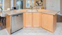 Full Kitchen with Island and Quartz Countertop