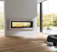 Save Over $3,000 on a Marquis See-Thru Floor Model Fireplace!