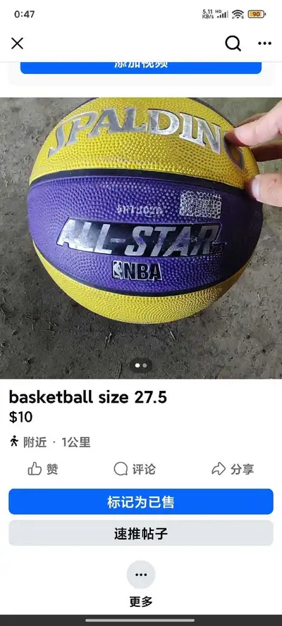 Spalding NBA All-Star Basketball, View more