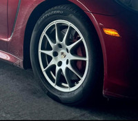 OEM 18-inch Porsche Panamera Rims + winter tires