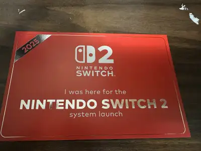 Waiting in line for a Nintendo Switch 2 at GameStop on Steeles, View more