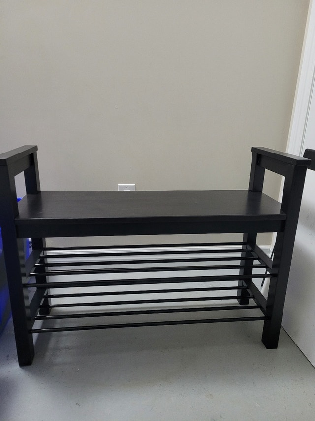 Ikea hemnes solid wood shoe bench Other Ottawa Kijiji