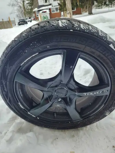 Bought for bmw never used. 4 tires and 4 rims
