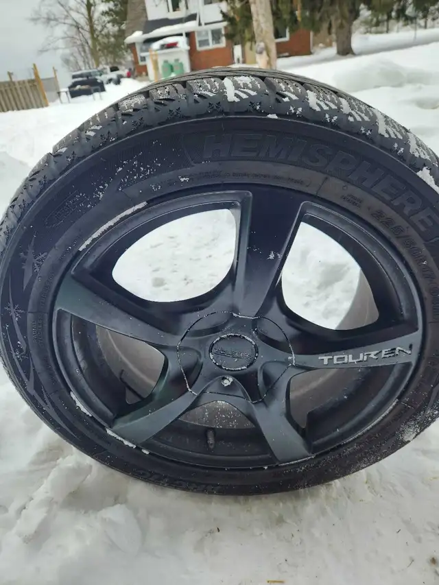 4x 225/50r 17 m+s snow tires in Tires & Rims in Oshawa / Durham Region - Image 2