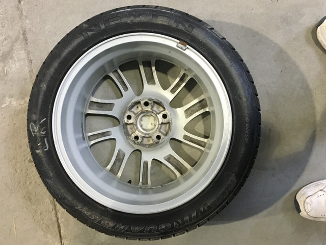 Mazda Original Mags 17" with Winter Tires in Tires & Rims in West Island - Image 2