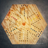 Aggravation board marble game, hours of entertainment