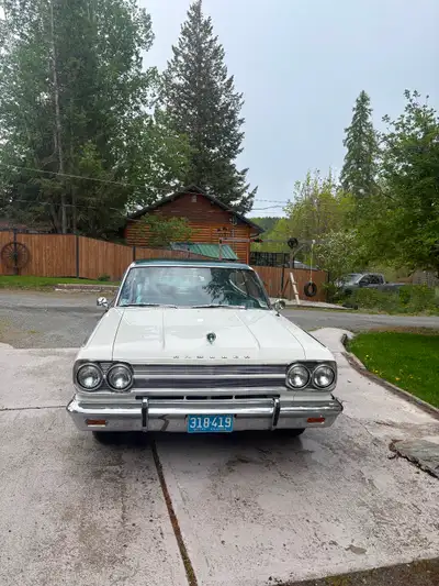 1965 Rambler Marlin 3 speed automatic with power steering, power front disc brakes, 327 cu in 4V ori...