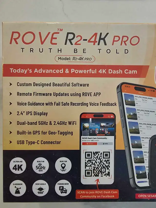 ROVE R2-4K PRO Dash Cam Bundle in Security Systems in City of Montréal - Image 3