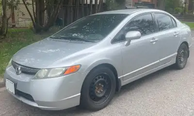 Selling our 2008 Honda Civic as-is with approx. 196,500 km. We recently had it assessed for safety a...