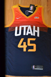NEW w tags .DONOVAN MITCHELL All Embroidered Jersey