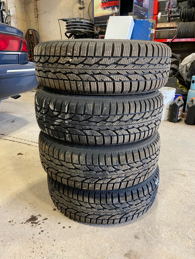 Firestone Winterforce 2  Snow Tires & Steel Rims (195/60/15) in Tires & Rims in St. Catharines