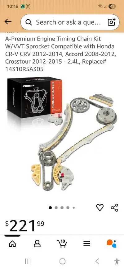 TIMING CHAIN KIT, View more