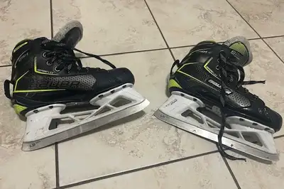 Bauer Goalie Skates SIZE 4.5  TRADE, View more