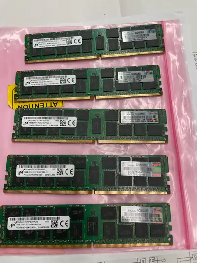 RAM 16gb 2RX4 PC4-2133P ecc, View more
