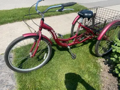 Schwinn adult trike tricycle Works good Located in Brownsville Asking $275
