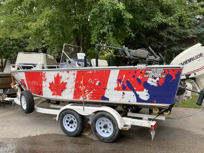 Great condition. Centre console boat with a 2010 Evinrude E-Tec 150HP. Approximately 280 hours and c...