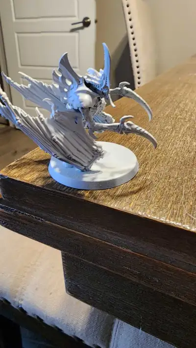 Warhammer 40K Winged Tyranid Prime Primed/ready to be painted. Pickup in Airdrie se.