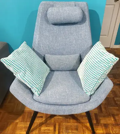 Living Room Chair + Cushions, View more