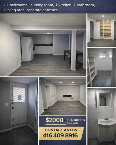 2000 plus utilities 40% Westhill in Scarborough https://youtu.be/ftouw3bMSgI?feature=shared