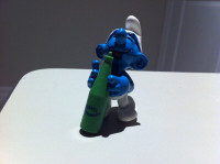 Smurfs - Vintage Thirsty Smurf (Green Bottle)