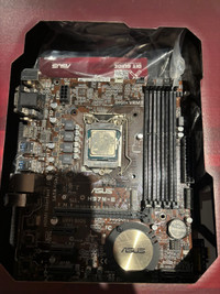 Asus H97M-E/Intel core i5 4590