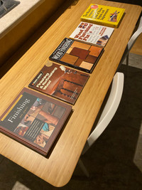 lot of 5 Wood Refinishing and Home Repair books - Teak Refinishi