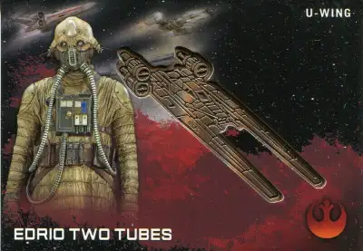 Star Wars Rogue One Bronze Medallion Card Edrio Two Tubes U-Wing, View more