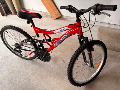 Supercycle Vice Dual Suspension Youth Mountain Bike, 24-in, View more