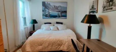 Looking for a hassle-free move? This bright, fully furnished room in the heart of Midtown Toronto is...