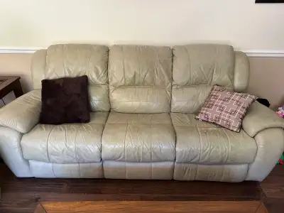 Leather Sofa and Chair , View more