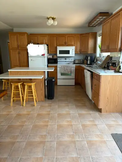 Full Kitchen Craft kitchen for sale, includes all cabinets & drawers (pantry and island too), all co...