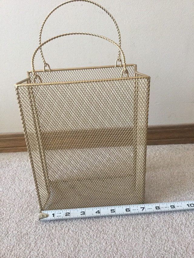 Two metal baskets in Home Décor & Accents in Regina - Image 2