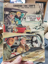 1962 1963 62 63  Fall & Winter Canadian Tire catalog 