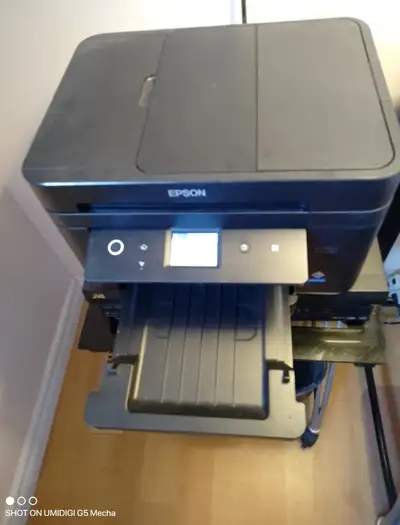 Epson WF 2860 Printer with a spare set of Ink Cart's, View more