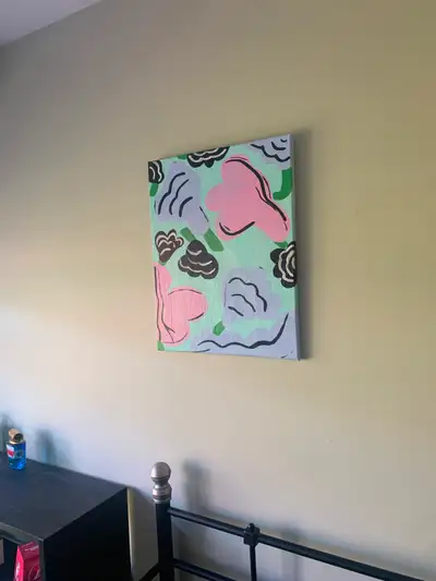 Peinture originale acrylique sur toile – Style moderne, View more