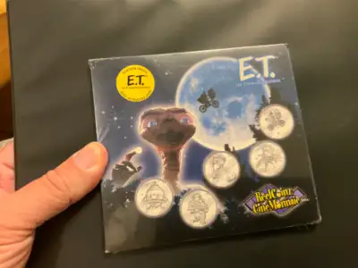 5 Collectable Medallions stickers and sticker booklet New still in package - 2002 Royal Canadian Min...