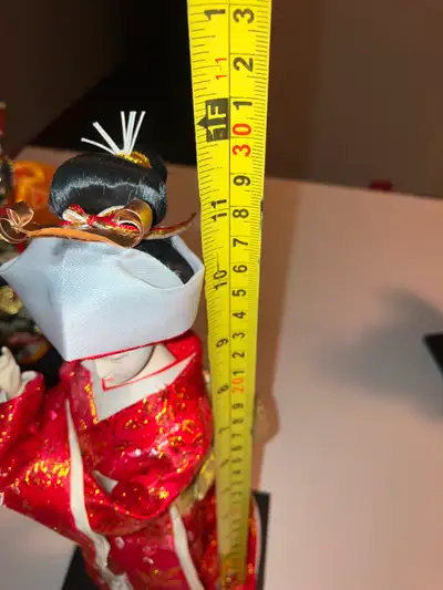 PRICE FIXED. AS SEEN AS IS. NEVER USED. Stored inside cabinet, no dust.$15 for set of 3 japanese fig...