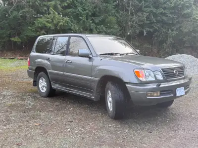 2000 Lexus LX470 (Lexus trim on a Toyota Landcruiser). We have owned & loved this classic since 2018...