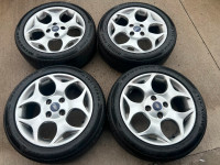 195/50/R16,Ford Alloy Rims With All Season Tires (4x108 )