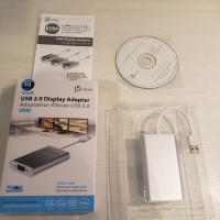 Adaptateur d'affichage USB™ 2.0 VGA USB 2.0 to VGA Display