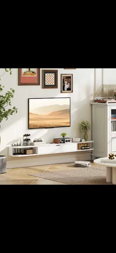 71" Floating TV Stand for TVs up to 75 Inch, Wall Mounted Media, View more